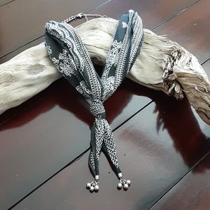 🧡 2 for $7. Boho bandana necklace.